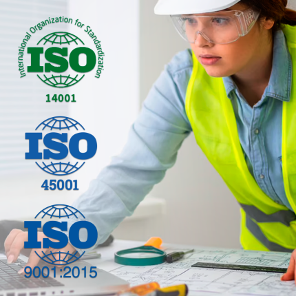 Tri Norma ISO 45001 9001 y 14001